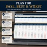 13-Week Cash Flow Forecast & CFO Dashboard Excel | AR/AP, Scenario Planning, Runway & Management Report