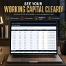 13-Week Cash Flow Forecast & CFO Dashboard Excel | AR/AP, Scenario Planning, Runway & Management Report