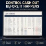 13-Week Cash Flow Forecast & CFO Dashboard Excel | AR/AP, Scenario Planning, Runway & Management Report