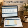 Hotel & Boutique Hotel 5-Year Financial Model Excel | Occupancy, ADR, RevPAR, Break-Even, Cash Flow & Investor Deck