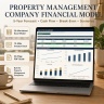 Property Management Company 5-Year Financial Model Excel | Units, Fee Revenue, Cash Flow, Break-Even, Scenarios & Invest