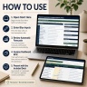 Property Management Company 5-Year Financial Model Excel | Units, Fee Revenue, Cash Flow, Break-Even, Scenarios & Invest