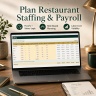 Restaurant 5-Year Financial Model Excel | Three-Statement Forecast, Break-Even, Scenarios, Cash Flow & Investor Deck