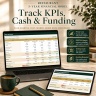 Restaurant 5-Year Financial Model Excel | Three-Statement Forecast, Break-Even, Scenarios, Cash Flow & Investor Deck