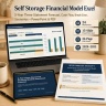 Self Storage Facility 5-Year Financial Model Excel | Occupancy, Cash Flow, Break-Even, Scenarios & Investor Deck