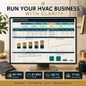 HVAC Contractor 5-Year Financial Model Excel | Cash Flow, Technician Capacity, Break-Even, Scenarios & Investor Deck