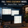 HVAC Contractor 5-Year Financial Model Excel | Cash Flow, Technician Capacity, Break-Even, Scenarios & Investor Deck