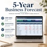 Gym & Fitness Studio 5-Year Financial Model Excel | Membership Growth, Cash Flow, Break-Even, Scenarios & Investor Deck