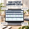 Startup Operations Excel Template | OKRs, KPI Dashboard, Product Roadmap, Investor Report, Hiring, Risk & RICE