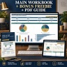 Lean Six Sigma Operations Excel Template | OEE, FMEA, SOP, Kaizen, 5 Why, Risk & Project Dashboard
