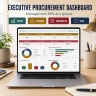 Procurement & Supplier Management Excel System | RFQs, Purchase Orders, Contracts, Risk, Spend & Supplier Scorecards