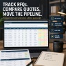 Procurement & Supplier Management Excel System | RFQs, Purchase Orders, Contracts, Risk, Spend & Supplier Scorecards