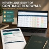 Procurement & Supplier Management Excel System | RFQs, Purchase Orders, Contracts, Risk, Spend & Supplier Scorecards
