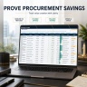 Procurement & Supplier Management Excel System | RFQs, Purchase Orders, Contracts, Risk, Spend & Supplier Scorecards