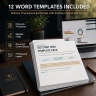 ISO 27001 ISMS Readiness & Risk Management Excel Toolkit | Audit, Controls, CAPA, Word Templates & PPT