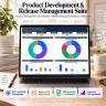 Product Management Excel Suite | RICE, MoSCoW, PRD, Release Planning, QA, Bugs & Executive Dashboard