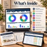 Product Management Excel Suite | RICE, MoSCoW, PRD, Release Planning, QA, Bugs & Executive Dashboard