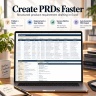 Product Management Excel Suite | RICE, MoSCoW, PRD, Release Planning, QA, Bugs & Executive Dashboard