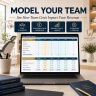 Dental Practice 5-Year Financial Model Excel | Patient Capacity, Cash Flow, Break-Even, Scenarios & Investor Deck