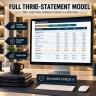 Dental Practice 5-Year Financial Model Excel | Patient Capacity, Cash Flow, Break-Even, Scenarios & Investor Deck