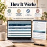Digital Agency Management Excel Dashboard | CRM, Budgets, Campaigns, Retainers, Tasks, Team Capacity & KPIs