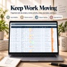 Digital Agency Management Excel Dashboard | CRM, Budgets, Campaigns, Retainers, Tasks, Team Capacity & KPIs