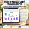 Project Management Excel System | PMO Dashboard, Gantt, RAID, RACI, Budget & Risk Control