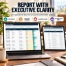 Project Management Excel System | PMO Dashboard, Gantt, RAID, RACI, Budget & Risk Control