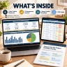 Project Portfolio Management Excel System | PMO Dashboard, Risk, Resources, Budget & KPI Reporting
