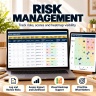 Project Portfolio Management Excel System | PMO Dashboard, Risk, Resources, Budget & KPI Reporting