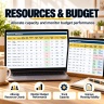 Project Portfolio Management Excel System | PMO Dashboard, Risk, Resources, Budget & KPI Reporting
