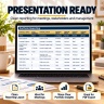 Project Portfolio Management Excel System | PMO Dashboard, Risk, Resources, Budget & KPI Reporting