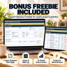Project Portfolio Management Excel System | PMO Dashboard, Risk, Resources, Budget & KPI Reporting
