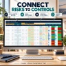 PCI DSS 4.0 + SOC 2 Compliance Excel Toolkit | Controls, Risk, Evidence, Scope & RACI