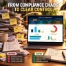 PCI DSS 4.0 + SOC 2 Compliance Excel Toolkit | Controls, Risk, Evidence, Scope & RACI