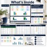 Data Governance & Compliance Excel System | Privacy Risk, Audit, Policy, Incident & Reporting Tracker