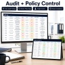 Data Governance & Compliance Excel System | Privacy Risk, Audit, Policy, Incident & Reporting Tracker