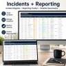 Data Governance & Compliance Excel System | Privacy Risk, Audit, Policy, Incident & Reporting Tracker