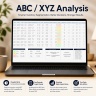 Supply Chain ABC/XYZ Excel System | Inventory, Reorder Planning, Supplier Performance & Risk Dashboard