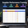 Supply Chain ABC/XYZ Excel System | Inventory, Reorder Planning, Supplier Performance & Risk Dashboard