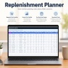 Supply Chain ABC/XYZ Excel System | Inventory, Reorder Planning, Supplier Performance & Risk Dashboard