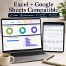 Supply Chain ABC/XYZ Excel System | Inventory, Reorder Planning, Supplier Performance & Risk Dashboard