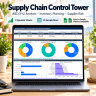 Supply Chain ABC/XYZ Excel System | Inventory, Reorder Planning, Supplier Performance & Risk Dashboard