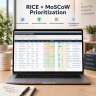 Startup Operations & Product Management Excel Bundle | Product, Remote Team, OKR & KPI Systems
