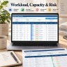 Startup Operations & Product Management Excel Bundle | Product, Remote Team, OKR & KPI Systems