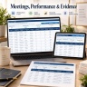 Startup Operations & Product Management Excel Bundle | Product, Remote Team, OKR & KPI Systems