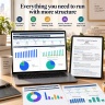 Startup Operations & Product Management Excel Bundle | Product, Remote Team, OKR & KPI Systems
