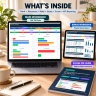 360° Project Management Excel System | Gantt, Resources, Risk, Issues, Scrum, Kanban & KPI Dashboard