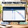 360° Project Management Excel System | Gantt, Resources, Risk, Issues, Scrum, Kanban & KPI Dashboard