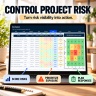360° Project Management Excel System | Gantt, Resources, Risk, Issues, Scrum, Kanban & KPI Dashboard